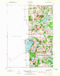 Download a high-resolution, GPS-compatible USGS topo map for Highland, MI (1965 edition)