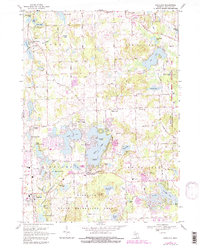Download a high-resolution, GPS-compatible USGS topo map for Highland, MI (1997 edition)