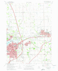 Download a high-resolution, GPS-compatible USGS topo map for Holland East, MI (1975 edition)