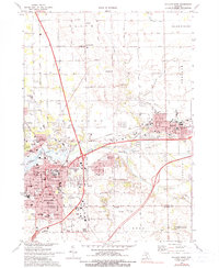 Download a high-resolution, GPS-compatible USGS topo map for Holland East, MI (1991 edition)