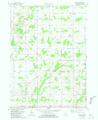 Download a high-resolution, GPS-compatible USGS topo map for Hoytville, MI (1981 edition)