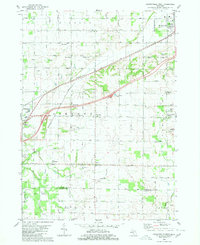 preview thumbnail of historical topo map of Ottawa County, MI in 1980