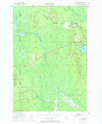 Download a high-resolution, GPS-compatible USGS topo map for Hulbert, MI (1973 edition)