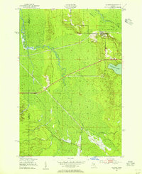 Download a high-resolution, GPS-compatible USGS topo map for Hulbert, MI (1955 edition)