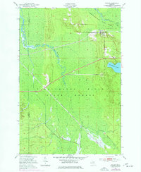 Download a high-resolution, GPS-compatible USGS topo map for Hulbert, MI (1977 edition)