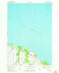 Download a high-resolution, GPS-compatible USGS topo map for Huron City, MI (1973 edition)