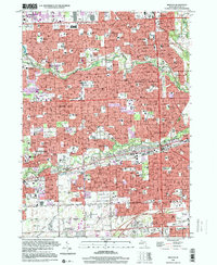 Download a high-resolution, GPS-compatible USGS topo map for Inkster, MI (2000 edition)