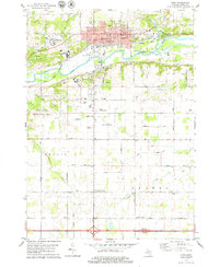 preview thumbnail of historical topo map of Ionia, MI in 1978