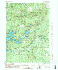 Download a high-resolution, GPS-compatible USGS topo map for Jacks Landing, MI (1986 edition)