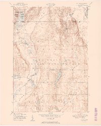 Download a high-resolution, GPS-compatible USGS topo map for K P Lake, MI (1951 edition)