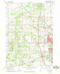 Download a high-resolution, GPS-compatible USGS topo map for Kalamazoo SW, MI (1969 edition)