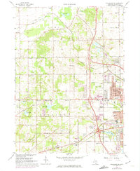 Download a high-resolution, GPS-compatible USGS topo map for Kalamazoo SW, MI (1974 edition)