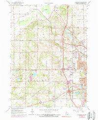 Download a high-resolution, GPS-compatible USGS topo map for Kalamazoo SW, MI (1974 edition)