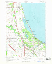 Download a high-resolution, GPS-compatible USGS topo map for Kawkawlin, MI (1969 edition)