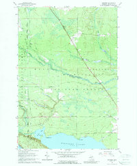 Download a high-resolution, GPS-compatible USGS topo map for Kenneth, MI (1989 edition)