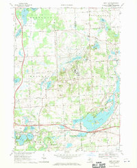Download a high-resolution, GPS-compatible USGS topo map for Kent Lake, MI (1970 edition)