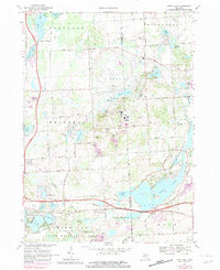 Download a high-resolution, GPS-compatible USGS topo map for Kent Lake, MI (1982 edition)