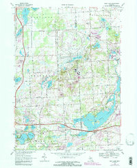 Download a high-resolution, GPS-compatible USGS topo map for Kent Lake, MI (1989 edition)