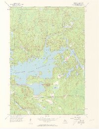 Download a high-resolution, GPS-compatible USGS topo map for Kiernan, MI (1957 edition)