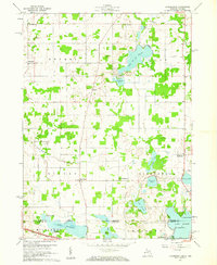 Download a high-resolution, GPS-compatible USGS topo map for Kinderhook, MI (1961 edition)