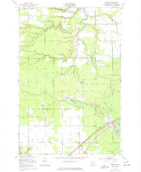Download a high-resolution, GPS-compatible USGS topo map for Kinross, MI (1977 edition)