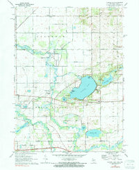 Download a high-resolution, GPS-compatible USGS topo map for Klinger Lake, MI (1991 edition)