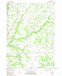 Download a high-resolution, GPS-compatible USGS topo map for Lacota, MI (1982 edition)