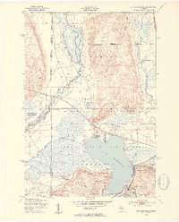 preview thumbnail of historical topo map of Crawford County, MI in 1950