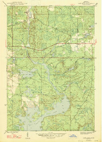 Download a high-resolution, GPS-compatible USGS topo map for Lake Mary, MI (1947 edition)