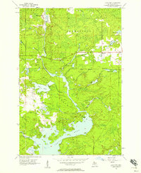 Download a high-resolution, GPS-compatible USGS topo map for Lake Mary, MI (1957 edition)