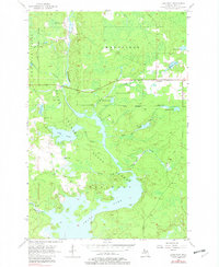 preview thumbnail of historical topo map of Iron County, MI in 1956