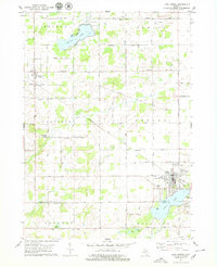 Download a high-resolution, GPS-compatible USGS topo map for Lake Odessa, MI (1979 edition)