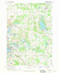 Download a high-resolution, GPS-compatible USGS topo map for Lake Orion, MI (1970 edition)