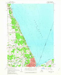 Download a high-resolution, GPS-compatible USGS topo map for Lakeport, MI (1963 edition)