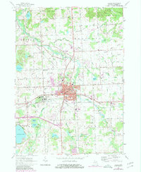 Download a high-resolution, GPS-compatible USGS topo map for Lapeer, MI (1980 edition)