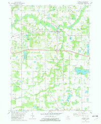 Download a high-resolution, GPS-compatible USGS topo map for Lawrence, MI (1982 edition)