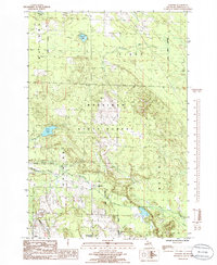 Download a high-resolution, GPS-compatible USGS topo map for Legrand, MI (1986 edition)