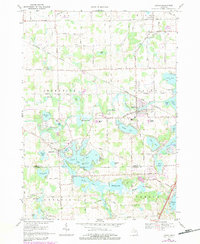 Download a high-resolution, GPS-compatible USGS topo map for Linden, MI (1984 edition)