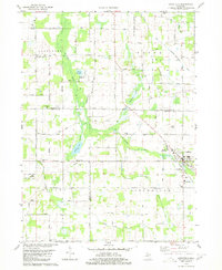 Download a high-resolution, GPS-compatible USGS topo map for Litchfield, MI (1980 edition)