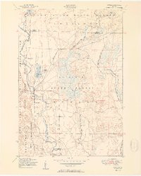 Download a high-resolution, GPS-compatible USGS topo map for Lovells, MI (1951 edition)