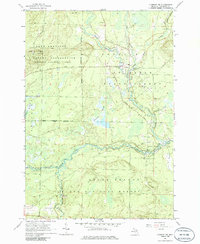 Download a high-resolution, GPS-compatible USGS topo map for Luzerne NW, MI (1986 edition)