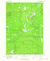 Download a high-resolution, GPS-compatible USGS topo map for Luzerne NW, MI (1964 edition)