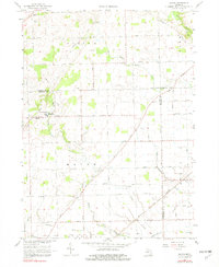Download a high-resolution, GPS-compatible USGS topo map for Macon, MI (1982 edition)
