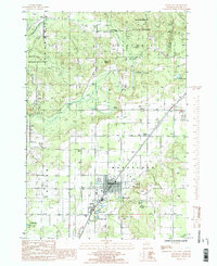 Download a high-resolution, GPS-compatible USGS topo map for Mancelona, MI (1986 edition)