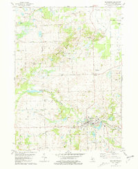 Download a high-resolution, GPS-compatible USGS topo map for Manchester, MI (1981 edition)