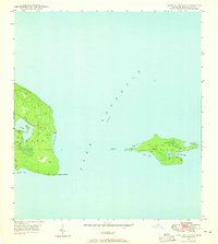 Download a high-resolution, GPS-compatible USGS topo map for Manitou Island, MI (1965 edition)