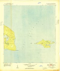 Download a high-resolution, GPS-compatible USGS topo map for Manitou Island, MI (1949 edition)