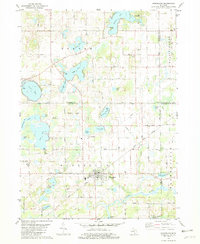 Download a high-resolution, GPS-compatible USGS topo map for Marcellus, MI (1982 edition)