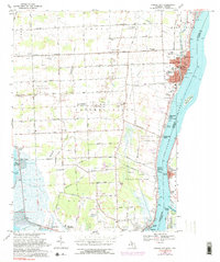 Download a high-resolution, GPS-compatible USGS topo map for Marine City, MI (1974 edition)
