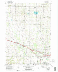 Download a high-resolution, GPS-compatible USGS topo map for Marne, MI (1980 edition)